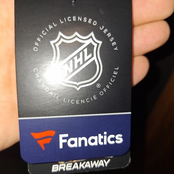 Fanatics Blue and Red Rangers #93 Zibanejad Jersey In A Mens Medium. NWT - Picture 4 of 11